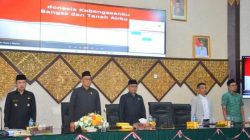 DPRD Kota Padang Gelar Rapat Paripurna Penyampaian Pandangan Akhir Fraksi-Fraksi Terhadap Ranperda Pertanggungjawaban Pelaksanaan APBD Tahun 2022