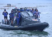Polair Terjunkan 154 Personel Bongkar Pagar Laut Tangerang