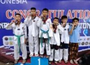Atlet Padang Panjang Dulang 25 Medali Kejurnas Taekwondo Championship 2025
