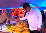 Disesaki Pengunjung H-3 Lebaran, Wako Hendri Pastikan Kenyamanan di Kawasan Pasar Pusat