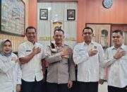 Perkuat Sinergi Lintas Sektor, Kepala Kantor Pertanahan Dharmasraya Lakukan Kunjungan Kerja ke Polres Dharmasraya