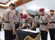 Polres Gelar Sertijab Sejumlah Pejabat Utama