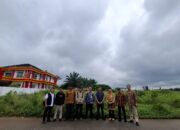 Pemasangan Batas Bidang Tanah Hibah Milik Pemkab Dharmasraya oleh BPN