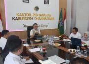 Kepala Kantor Pertanahan Dharmasraya Monev Kinerja, Pastikan Kerja Optimal