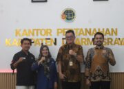 Kantah Dharmasraya Terima Kunjungan Kerja TVRI