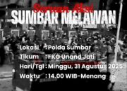 Massa Demo ke DPRD Sumbar Dari Unand Sudah Penuhi Jalan Khatib Sulaiman Padang