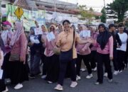Fun Walk HKN ke-61, Dinkes Padang Panjang Ajak Pegawai Bergerak Sehat dan Kompak