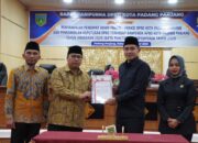 DPRD Kota Padang Panjang Sahkan Ranperda APBD TA 2026