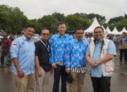 Wako Hendri Arnis bersama DPRD dan PWI Padang Panjang Ikuti Puncak HPN 2026 di Serang