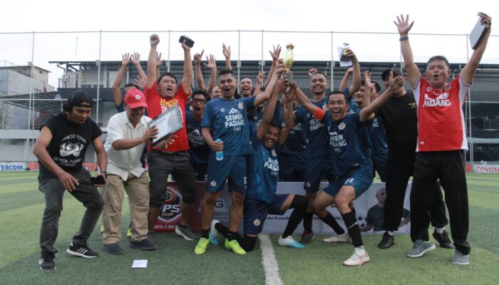 Dominan Sejak Penyisihan, Humas FC Semen Padang Kampiun Mini Soccer JPS Cup 2026