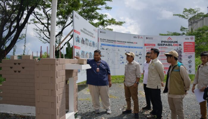 Kepala BP3KP Sumatera III Tinjau Rumah Contoh Sepablock, PT Semen Padang Siap Dukung Program Pembangunan 3 Juta Rumah