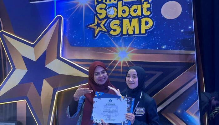 Ketua OSIS SMPN 1 Padang Panjang Wakili Sumbar di Ajang Nasional Bintang Sobat SMP