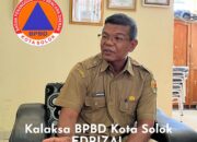 BPBD Kota Solok Perkuat Mitigasi Bencana dan Kesiapsiagaan Bencana, Edukasi Masyarakat Prioritas Wujudkan Kota Tangguh dan Siaga