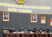 Agenda P-APBD TA 2026, Muharlion Pimpin Rapat Paripurna DPRD Kota Padang