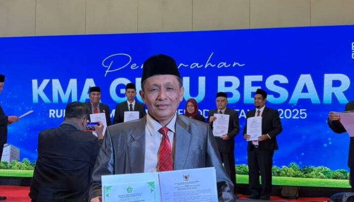 Jadi Guru Besar, Prof. Dr. Akhyar Hanif, M.Ag., Sebut Jabatan Itu Amanah yang Harus Dibuktikan