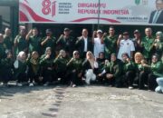 Peringati HUT Ke-81 RI, DPC PBB Padang Panjang Gelar Upacara Bendera