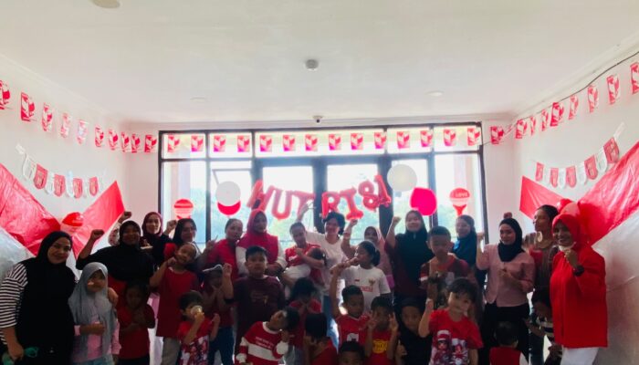 Semarak HUT Kemerdekaan, Erick Hamdani Support Warga Rusunawa