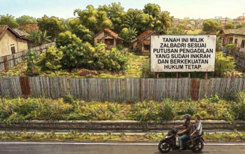 Tanah Milik Zalbadri Diserahkan Tando Ke KPK Kini Jadi BMN Kodam