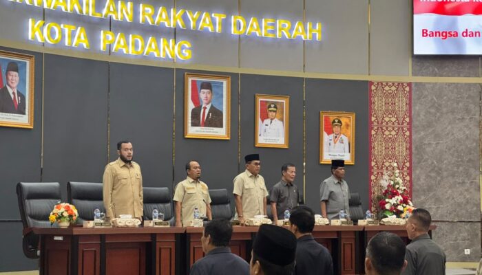 DPRD dan Pemko Padang Bahas Tiga Ranperda “Soroti Investasi Hingga Pengembangan Perumda”