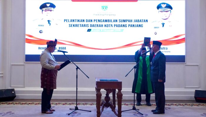 Doni Hendra Tancap Gas, Sejumlah Persoalan Strategis Padang Panjang Jadi Sorotan