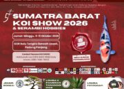Ratusan Penghobi Ramaikan Koi Show di Padang Panjang, Peserta hingga Singapura Ikut Berpartisipasi