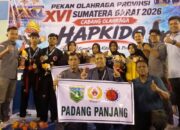 Raih 2 Emas dan 7 Medali Lainnya, Hapkido Padangpanjang Ukir Prestasi di Porprov 2026