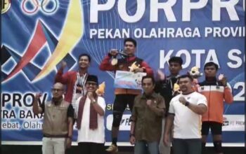 Pardani Borong 3 Emas Porprov Sumbar 2026, Angkat Besi Kota Solok Tampil Gemilang!