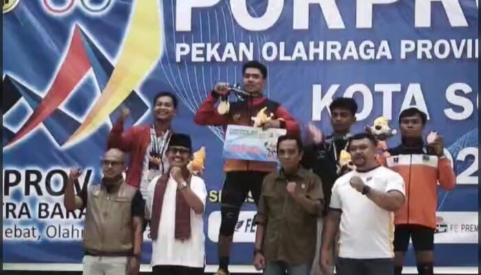 Pardani Borong 3 Emas Porprov Sumbar 2026, Angkat Besi Kota Solok Tampil Gemilang!